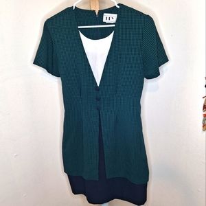 Vintage DBY 80s Dress